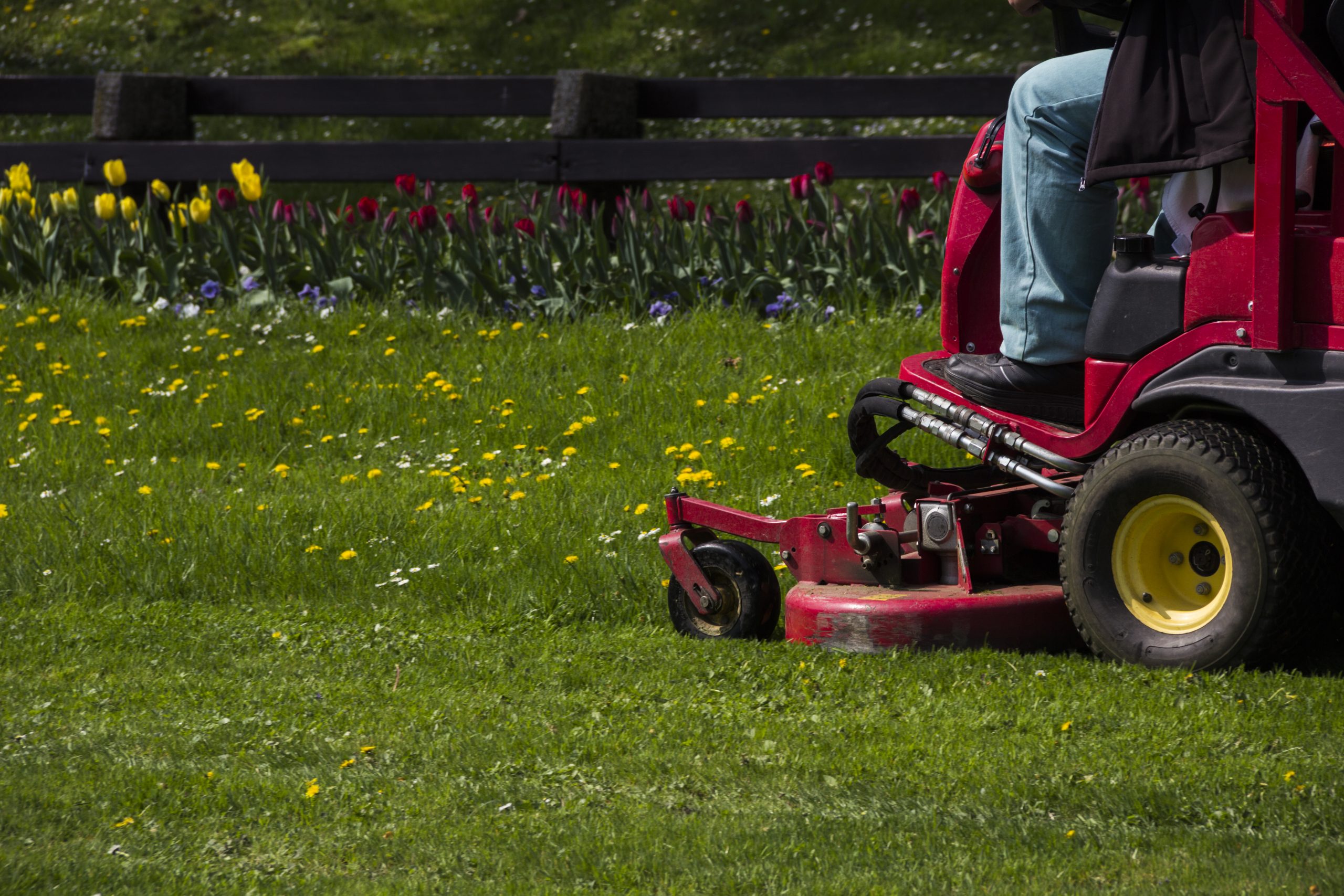 Lawn Service Vehicle